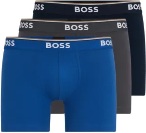 Hugo Boss 3 PACK - férfi boxeralsó BOSS 50475282-487 L