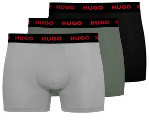 Hugo Boss 3 PACK - férfi boxeralsó HUGO 50503079-039 L