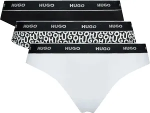 Hugo Boss 3 PACK - női tanga alsó HUGO 50495870-123 S