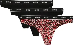 Hugo Boss 3 PACK - női tanga alsó HUGO 50495870-695 M