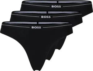 Hugo Boss 3 PACK - női tanga BOSS 50510030-001 M