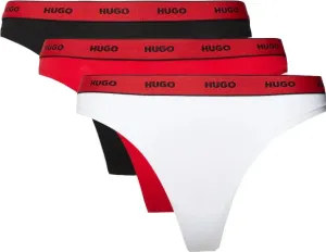 Hugo Boss 3 PACK - női tanga HUGO 50480150-990 XL