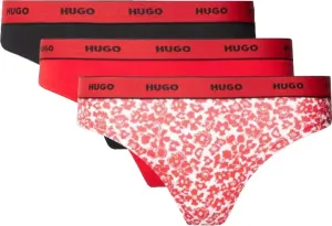 Hugo Boss 3 PACK - női tanga HUGO 50495870-646 L