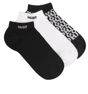Hugo Boss 3 PACK - női zokni HUGO 50496024-001 39-42