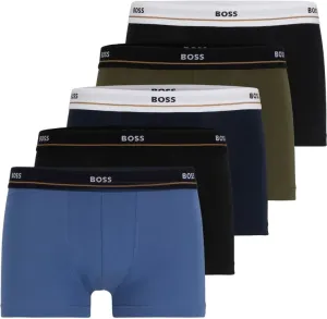 Hugo Boss 5 PACK - férfi boxeralsó BOSS 50508889-984 L