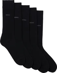 Hugo Boss 5 PACK - férfi zokni BOSS 50478221-001 39-42