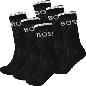 Hugo Boss 6 PACK - férfi zokni BOSS 50510168-001 43-46