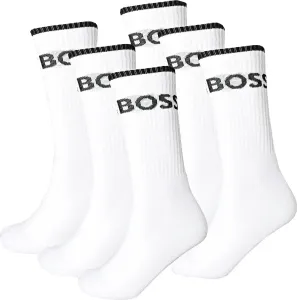 Hugo Boss 6 PACK - férfi zokni BOSS 50510168-100 39-42