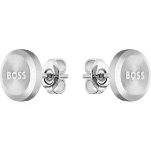 Hugo Boss Minimalista acél fülbevaló Yann 1580477
