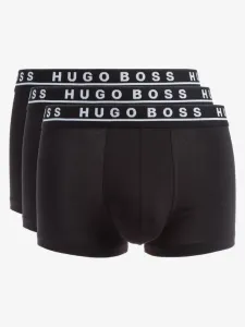Hugo Boss 3 db-os Boxeralsó szett Fekete