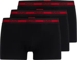 Hugo Boss 3 PACK - férfi boxeralsó HUGO 50492375-002 M