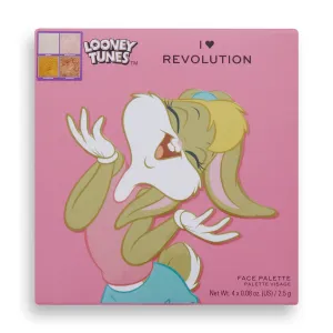 I Heart Revolution Highlighter paletta Looney Tunes X Lola (Highlighter Palette) 9 g