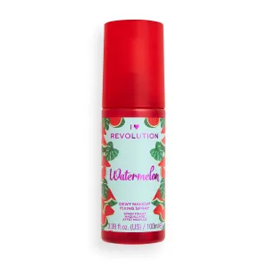 I Heart Revolution Sminkrögzítő spray I♥Revolution Watermelon (Dewy Makeup Fixing Spray) 100 ml