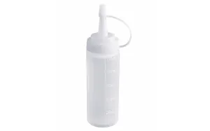 Műanyag palack mérővel szószokhoz és öntetekhez - 125 ml - Ibili