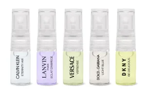 Illatszett Nyári illatkészlet nőknek - Lanvin, Calvin Klein, Docle&Gabbana, DKNY & Versace
