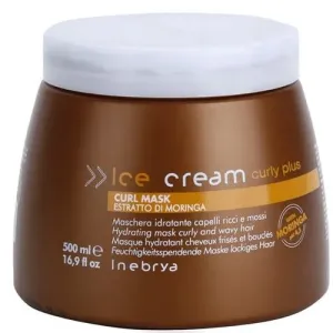 Inebrya Ice Cream Curly Plus hajmaszk göndör és dauerolt hajra (Curl Mask) 500 ml