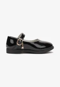 Fekete Balerina lapossarkú cipő #1079625