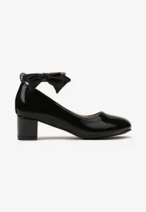 Fekete Balerina lapossarkú cipő #1466971
