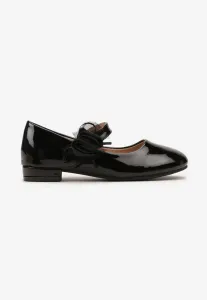 Fekete Balerina lapossarkú cipő #1467085