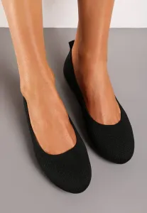 Fekete Balerina lapossarkú cipő #1513385