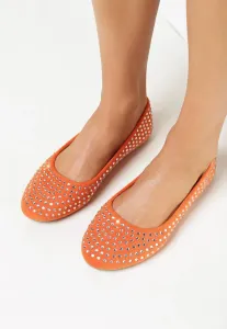Narancssárga Balerina lapossarkú cipő #394844