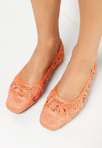 Narancssárga Balerina lapossarkú cipő #633002
