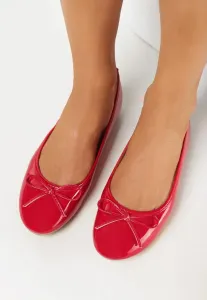 Piros Balerina lapossarkú cipő #1157364