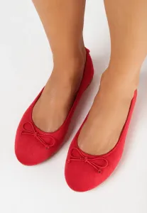 Piros Balerina lapossarkú cipő #1430286