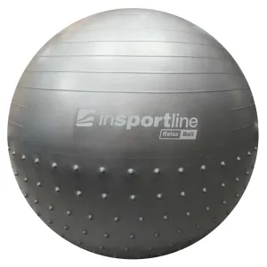 Gimnasztikai labda inSPORTline Relax Ball 65 cm  szürke