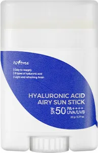 Isntree Fényvédő stick SPF 50+ Hyaluronic Acid (Airy Sun Stick) 22 g
