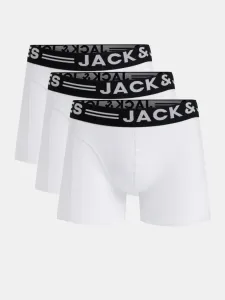 Jack & Jones Sense 3 db-os Boxeralsó szett Fehér #645675