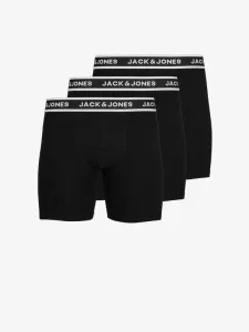Jack & Jones Solid 3 db-os Boxeralsó szett Fekete #1165746