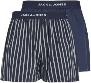 Jack&Jones 2 PACK - férfi alsónadrág JACCODY 12239047 Navy Blazer M