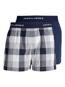 Jack&Jones 2 PACK - férfi alsónadrág JACLUCA 12239042 Navy Blazer M
