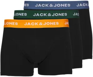 Jack&Jones 3 PACK - férfi boxeralsó JACGAB 12250203 Dark Green XL
