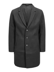Jack&Jones Férfi kabát JJEMOULDER 12171374 Dark Grey XL