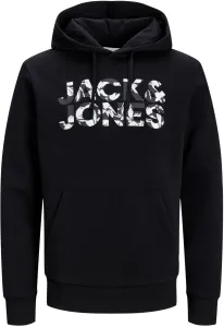 Jack&Jones Férfi melegítőfelső JJEJEFF Standard Fit 12250682 Black L