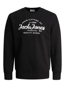 Jack&Jones Férfi melegítőfelső JJFOREST Standard Fit 12248002 Black L