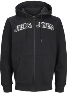 Jack&Jones Férfi melegítőfelső JJROUX Regular Fit 12241567 Black L