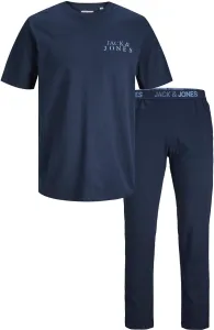 Jack&Jones Férfi pizsama JACALEX Standard Fit 12252292 Navy Blazer M