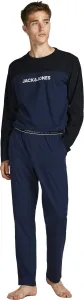Jack&Jones Férfi pizsama JACSMITH 12202590 Navy Blazer S