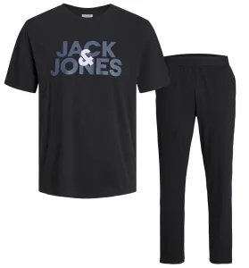 Jack&Jones Férfi pizsama JACULA Standard Fit 12254994 Black XL