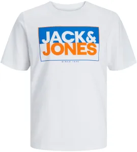 Jack&Jones Férfi póló JCOBOX Standard Fit 12248123 White L