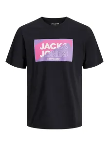 Jack&Jones Férfi póló JCOLOGAN Standard Fit 12242492 black S