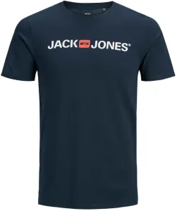Jack&Jones Férfi póló JJECORP Slim Fit 12137126 Navy Blazer M
