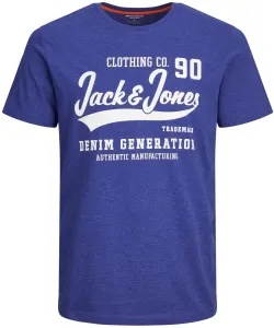 Jack&Jones Férfi póló JJELOGO Standard Fit 12238252 Bluing L