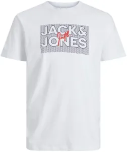 Jack&Jones Férfi póló JJMARIUS Regular Fit 12235210 White L