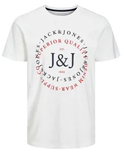 Jack&Jones Férfi póló JJSUPPLY Regular Fit 12221925 White S
