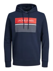 Jack&Jones Férfi sportfelső JJTRAVIS Regular Fit 12223700 Navy Blazer M