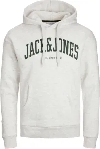 Jack&Jones Férfi melegítőfelső JJEJOSH Relaxed Fit 12236513 White Melange L
